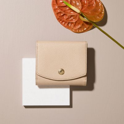 TOPKAPI(トプカピ)の［TOPKAPI］トプカピ 角シボ型押し・ 二つ折り