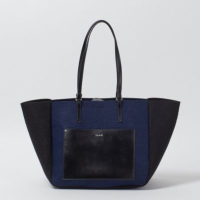 YAHKI(ヤーキ)のショルダーストラップ付BIGトート通販 eclat premium