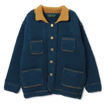 gim context Hand－Knitted Coverall Jacket