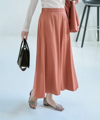 集英社HAPPY PLUS STORESTYLE DELI（スタイルデリ）/76cm丈ソフトツイルフレアスカート