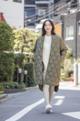 STYLE DOOR 【Emma Taylor】MILITARY QUILTING HOOD COAT