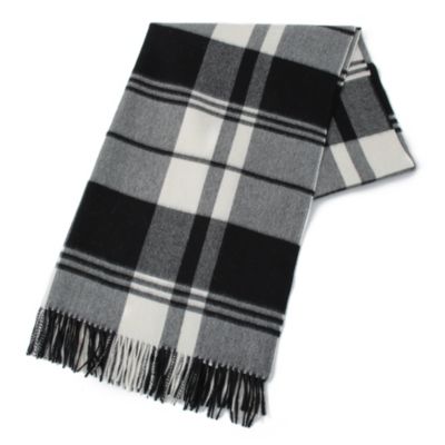 YLEVE THE INOUE BROTHERS DOUBLE FACE BRUSHED STOLE
