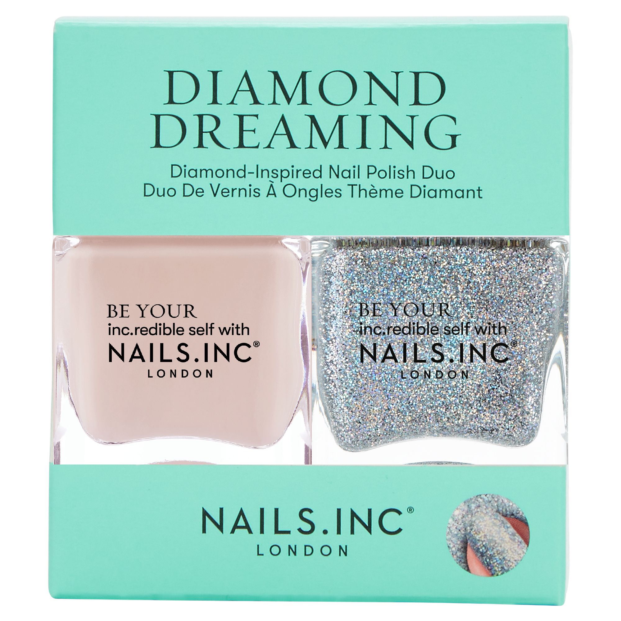  NAILS INC(ネイルズ インク)/ダイヤモンド ドリーミング ネイルポリッシュ デュオ