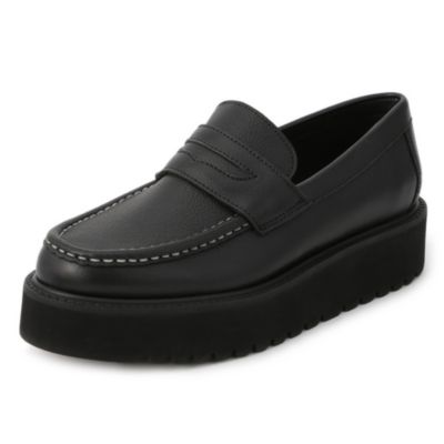 CAMINAND PLATFORM LOAFER 黒　24cm