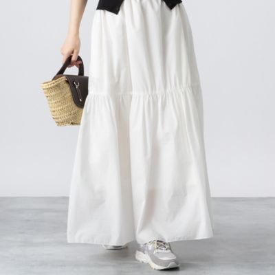 ＜集英社＞ SACRA(サクラ)/【HPS別注】CO/NY TAFFETA ティアードスカート