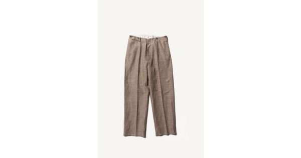 A.PRESSE(ア プレッセ)のDead Stock Linen Trousers通販 | 集英社HAPPY 