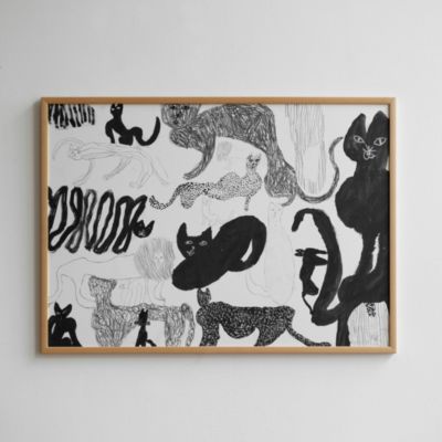 Fine Little Day(ファインリトルデイ)のポスター CATS 70 x 50 cm通販 