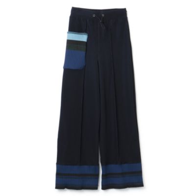 TOGA PULLA Code pique jersey pants