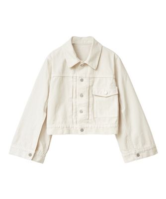 CLANE クラネ BELL SLEEVE COMPACT JEANJACKET - Gジャン/デニムジャケット