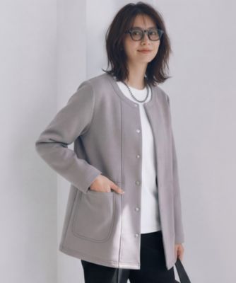 レディースのノーカラー 30代40代50代大人の通販｜HAPPY PLUS STORE