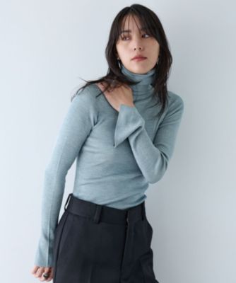 Chaos(カオス)の18Gシルクリブタートルネックニット通販 | 集英社HAPPY