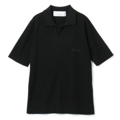 OVERCOAT COTTON PIQUE NOVELTY POLO SHIRT