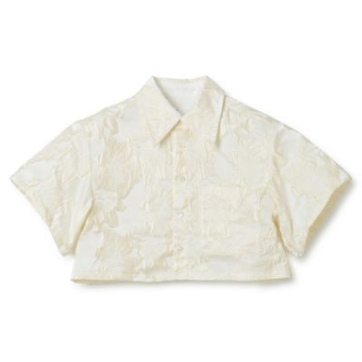 TOGA Flower jacquard shirt