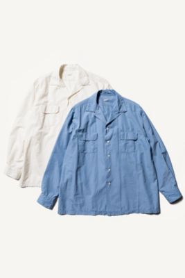 A.PRESSE Open Collar Shirt