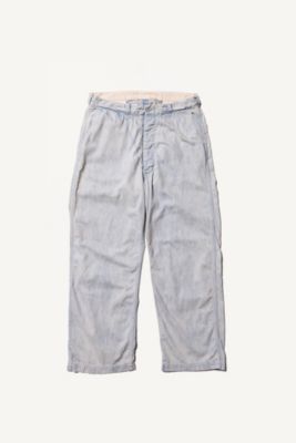 A.PRESSE Vintage Prisoner Denim Trousers