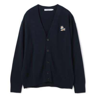 MAISON KITSUNE(メゾン・キツネ)のDRESSED FOX PATCH RELAXED CARDIGAN