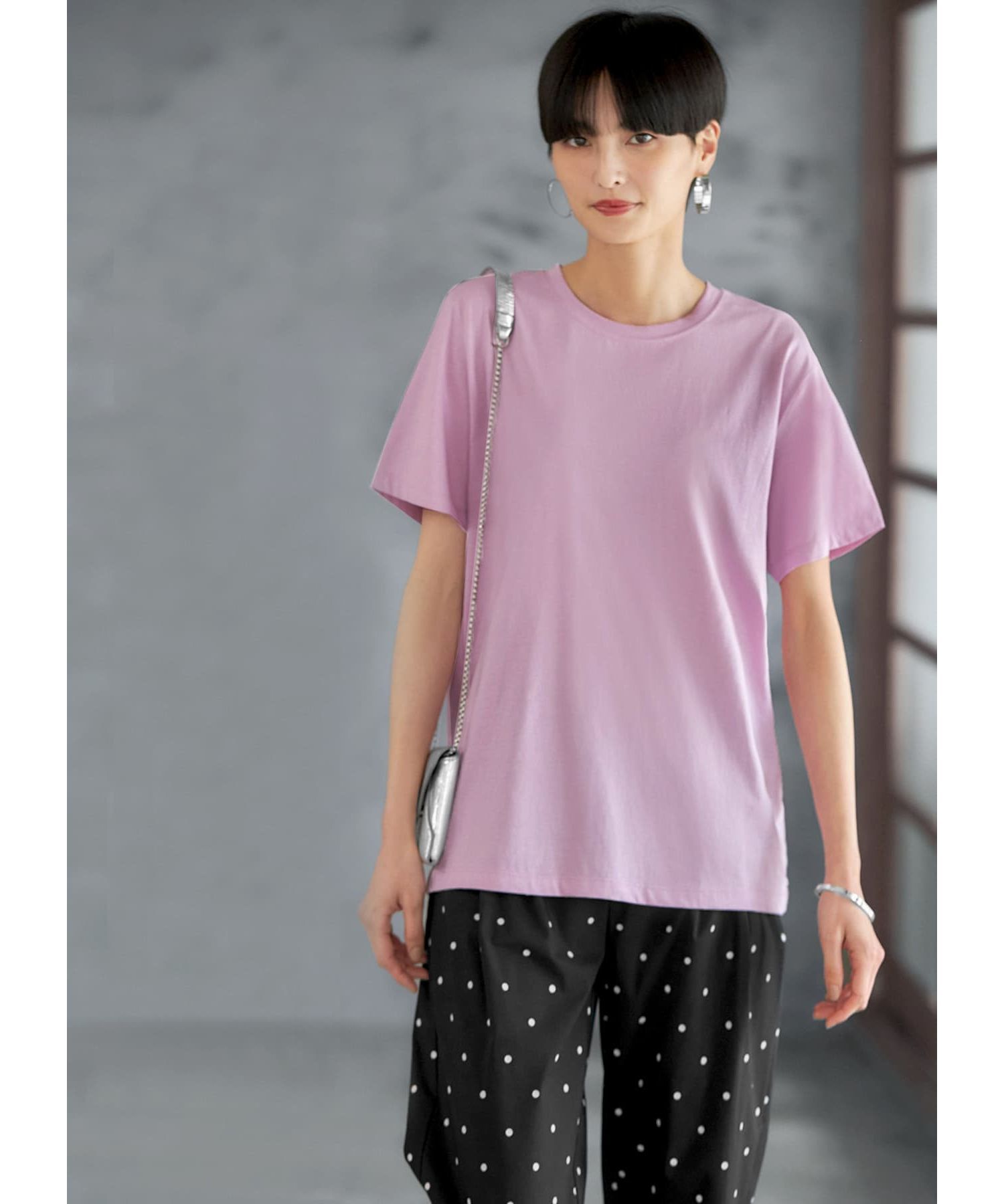  STYLE DELI(スタイルデリ)/着やすいフォルムのカラーTシャツ