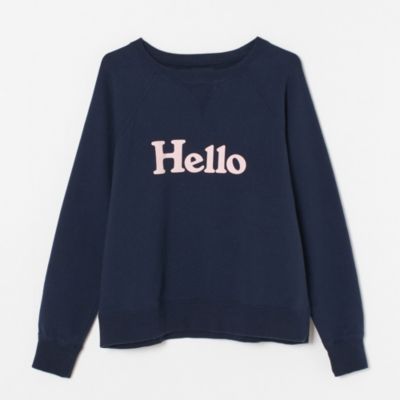 MADISONBLUE(マディソンブルー)のHELLO SWEAT L／S URAKE DYED通販 | 集英社HAPPY PLUS STORE