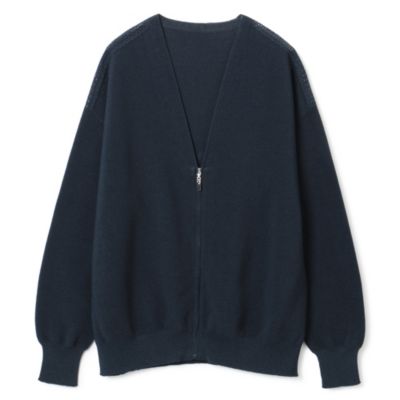 Leilian(レリアン)のVネックニットカーディガン【Leilian WHITE LABEL】通販 eclat premium（エクラプレミアム）