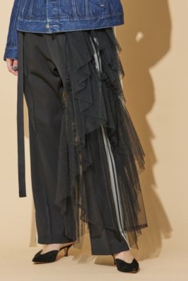 MARGE(マージ)のPleated tulle wrap skirt通販 | 集英社HAPPY PLUS