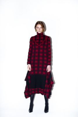 ODAKHA plaid turtlenecked sweater