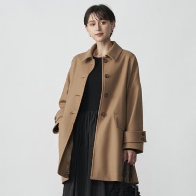 ＜集英社＞ MACKINTOSH(マッキントッシュ)/【HUMBIE】裏地無地ドロップショルダーコート