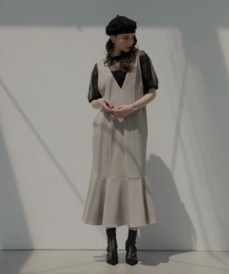 MIELI INVARIANT(ミエリ インヴァリアント)のPanel Jumper Dress通販