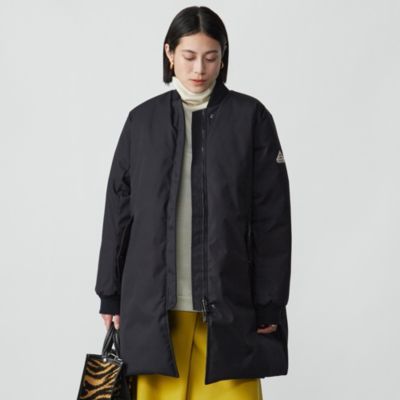 Pyrenex ピレネックス　シャロン　ブラック ダウンジャケット タグ付き PYRENEX(ピレネックス)レディース フーデッド ロング ダウン