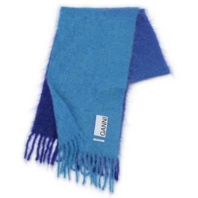 GANNI Mohair Gradient Scarf