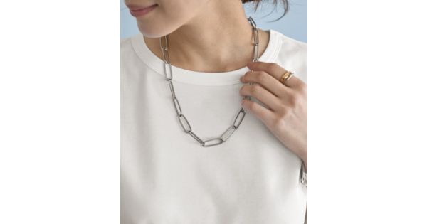 STYLE DELI(スタイルデリ)の55cmオーバルチェーンネックレス通販 eclat 