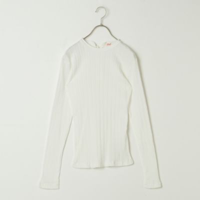 ＜集英社＞ YOUNG & OLSEN The DRYGOODS STORE(ヤングアンドオルセン)/【LEE別注】BROAD RIB BACK LACE LS ／LMCSP