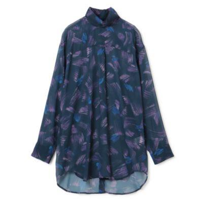 TELMA Printed Chiffon Shirt