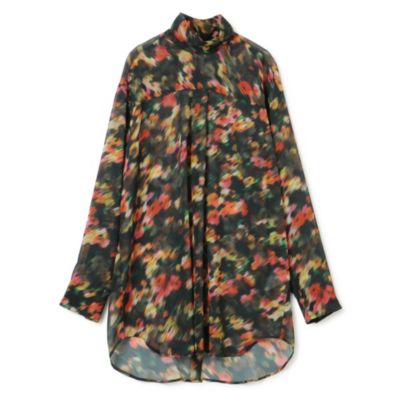 TELMA Printed Chiffon Shirt