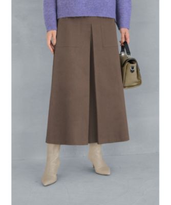 STYLE DELI(スタイルデリ)の綿ストレッチAラインベイカースカート通販