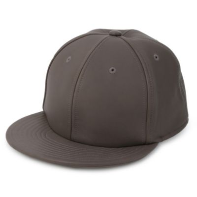 KARL DONOGHUE LAMB LEATHER TRUCKER CAP-