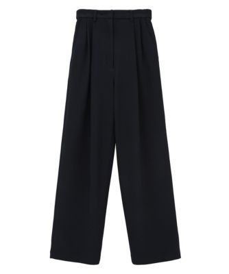 CLANE RIB STRIPE TUCK PANTS