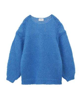 ロンハーマンCLANE HALF SHEER LOOSE MOHAIR KNIT TOPS