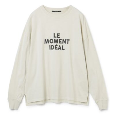 Munich(ミューニック)のpigment bio jersey 'LE MOMENT' Tee通販