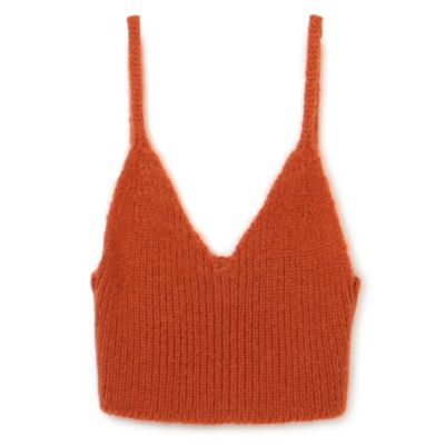 08sircus Low gauge mohair camisole