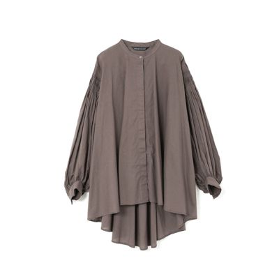mizuiro ind(ミズイロインド)のピンタックパフスリーブシャツ