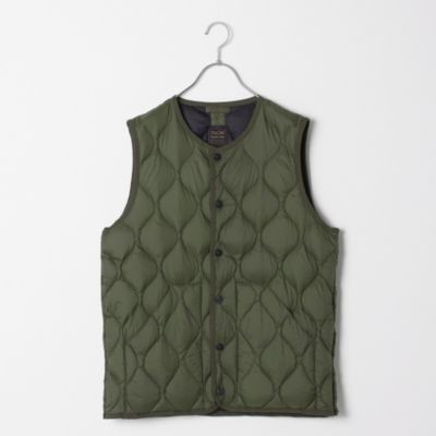 TAION(タイオン)のMILITARY CREW NECK DOWN VEST（SOFT SHELL）通販