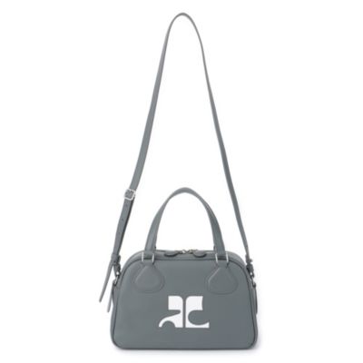 COURREGES(クレージュ)のAC LEATHER BOWLING BAG通販 eclat premium