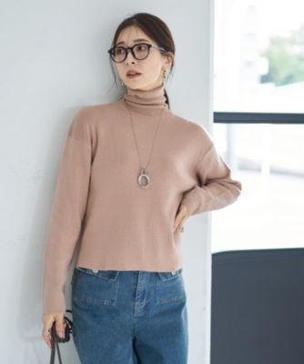 STYLE DELI(スタイルデリ)のソフトタッチ◇タートルネックワイド