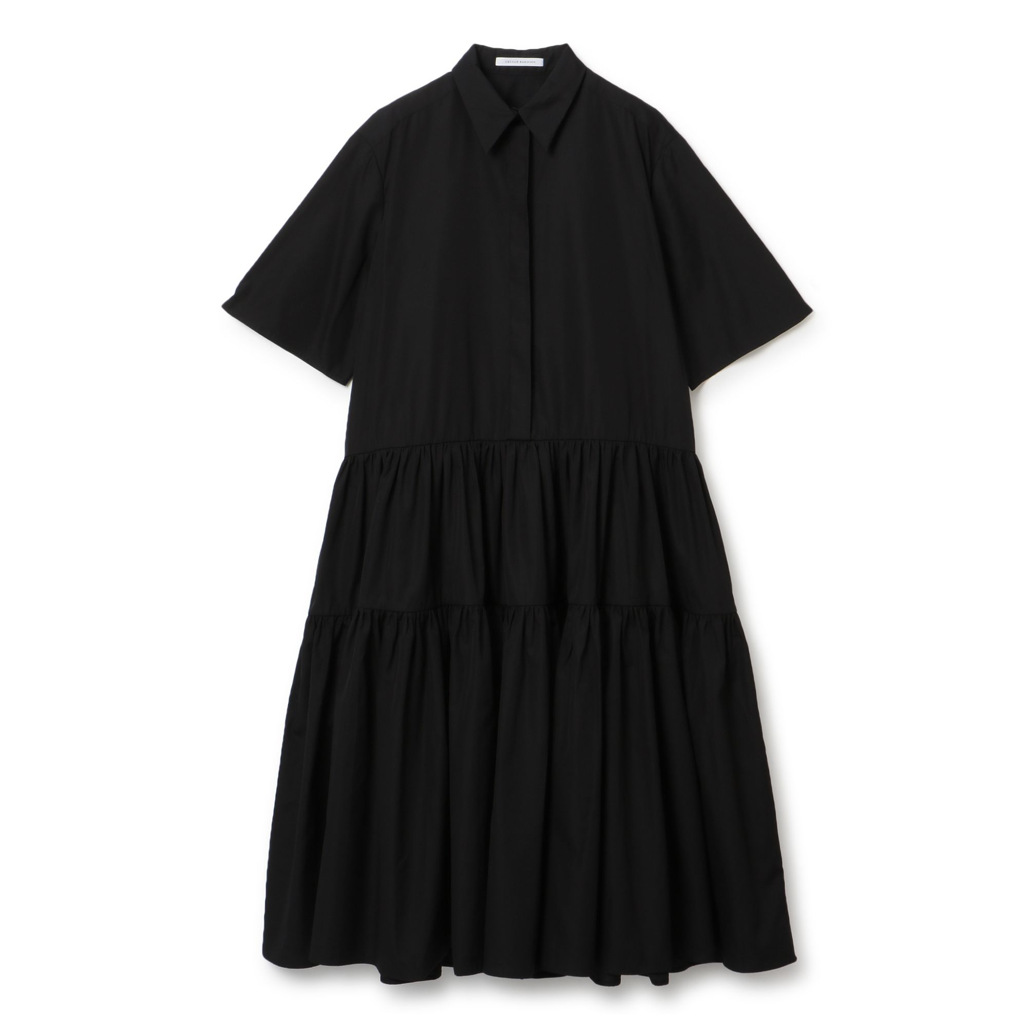  CECILIE BAHNSEN(セシリエ バンセン)/PRIMROSE DRESS COTTON BLACK