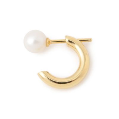 MARIA BLACK】Frida Pearl Earring Gold HP-