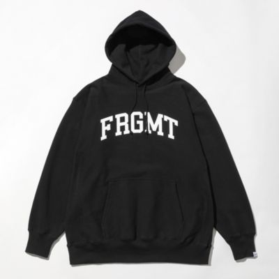 FRAGMENT UNIVERSITY SWEAT HOODIE BLACK/L