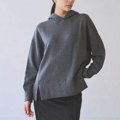 DRESS HERSELF(ドレスハーセルフ)のウォームシルクパーカー通販