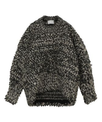 CLANE(クラネ)のMIX LOOP MOHAIR KNIT TOPS通販 | 集英社HAPPY PLUS STORE