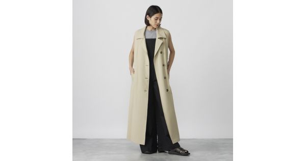 SACRA(サクラ)のコットンツイルロングジレ通販 | 集英社HAPPY PLUS STORE