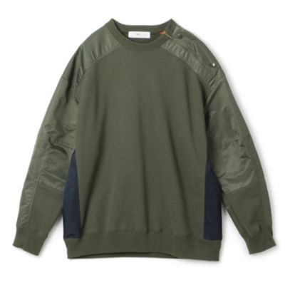 ＜集英社＞ TOGA VIRILIS(トーガ ビリリース)/Nylon sleeve sweatshirt